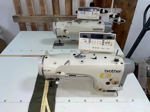 Máquina de Coser Industrial Usada <span class=keywords><strong>Brother</strong></span> 8550A 8550B, Máquina de Coser Electrónica de Accionamiento Directo en Zigzag, Máquina de Coser de Bordado de Una Aguja - Product Image 4