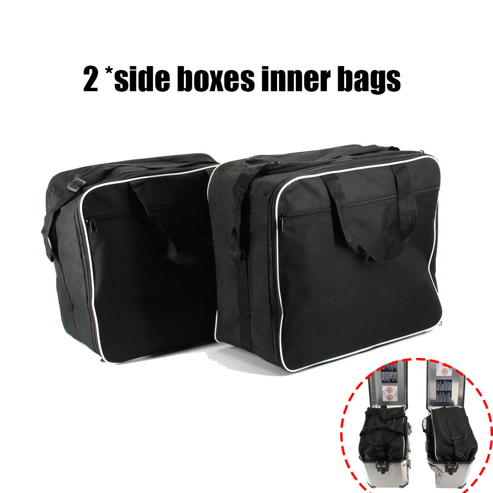 Deux boîtes latérales sacs