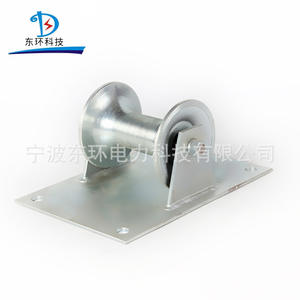 Chariot de pose de câbles électriques à roues en nylon et aluminium personnalisé, plateau plat pour câbles, support en acier pour tuyaux, pour chariots à main - Product Image 2