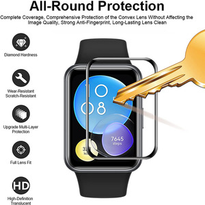 Pour <span class=keywords><strong>Huawei</strong></span> Watch Fit 2 <span class=keywords><strong>Fit2</strong></span> 3D incurvé HD protecteur d'écran <span class=keywords><strong>Fit2</strong></span>/Fit Mini couverture complète pour <span class=keywords><strong>Huawei</strong></span> Watch ES/Fit 2 Film souple - Product Image 3