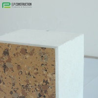 Panneaux d'extérieur en panneau de silice, 12 pièces, ciment, décoration de maison, panneaux Sandwich pour murs