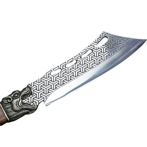 Coltelli da Cucina Personalizzati di Fabbrica Cinese in Acciaio Inossidabile ad Alto Carbonio Forgiati a Mano per Uso Esterno - Product Image 5