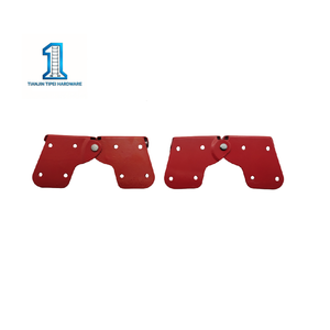 Bisagra Plana Industrial de Alta Resistencia de Aleación de Aluminio Roja para Escalera Plegable, Accesorio de Repuesto para Reparación de Escaleras - Product Image 5