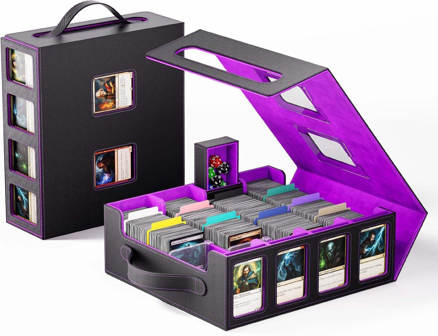 Intérieur noir + violet