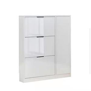 Meuble de salon, armoire à chaussures en bois, 2 styles, armoire à chaussures moderne - Product Image 1