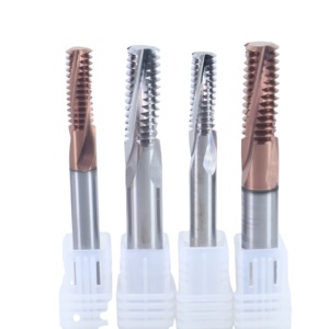 Fraise à rainurer métrique à une dent pour aluminium et bois, 1 mm, à coupe descendante, pour routeur - Product Image 1