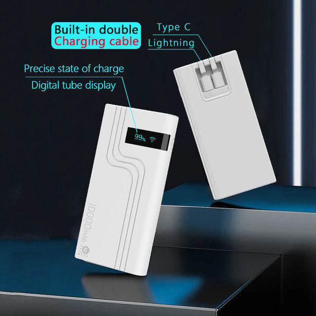 Cross-border Travel Portable Wi-Fi 6 Router 150Mbps Downlink 10 000 MAh Power Bank 4G Mobile MiFi P80A 220g