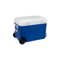 GINT Portable Blow Molding 50L refroidisseur de glace d'eau en plastique avec roues