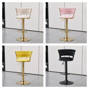 Tabourets de bar réglables en hauteur, bancs surélevés, vente en gros d'usine pour usage domestique, tabourets de bar hauts, tabourets de caisse enregistreuse - Product Image 4