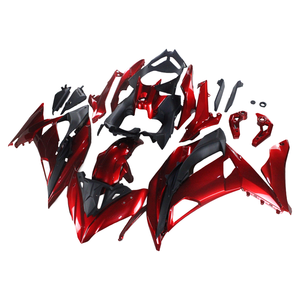 Carrocería roja caramelo para <span class=keywords><strong>Kawasaki</strong></span> Ninja <span class=keywords><strong>650</strong></span> EX650 2017-2019 <span class=keywords><strong>2018</strong></span> Kit de carenado - Product Image 2