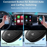 Adaptador Inalámbrico CarPlay USB-C, Dongle para Convertir CarPlay con Cable a Inalámbrico, Conexión Automática, Compatible con Android Auto para iOS iPhone