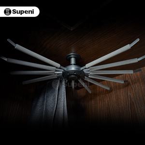 Supeni-cintre rotatif à installer sur le dessus, rangement de placard, porte-pantalon monté sur le dessus - Product Image 4