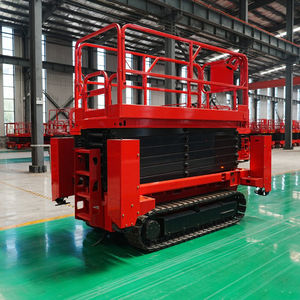 Plataformas de trabajo aéreo Todo terreno 6-14m Elevador de tijera Eléctrico Hidráulico sobre orugas Elevador de tijera autopropulsado Elevador pequeño - Product Image 5