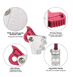 Agarrador de Cuerda Ajustable de 16kn para Escalada en Roca y Arboricultura - Product Image 3