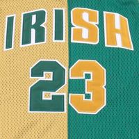 Jersey Basket Unisex Custom Vintage Bahan Mesh Bernapas Cepat Kering Poliester Nama Tim Nomor