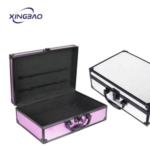 Estuche vacío de aluminio <span class=keywords><strong>para</strong></span> <span class=keywords><strong>maquillaje</strong></span>, cajas de <span class=keywords><strong>maquillaje</strong></span>, profesional, belleza, <span class=keywords><strong>caboodles</strong></span>, clásico, personalizado - Product Image 2