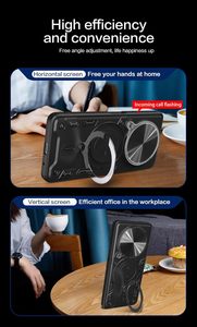 Phổ biến trượt máy ảnh ống kính điện thoại bìa cho Huawei Honor x9b X9C x9d đầy màu sắc chống sốc điện thoại di động Bìa - Product Image 5