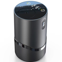 Diffuseur d'huiles essentielles sans eau portable, électrique, numérique, alimenté par batterie, rechargeable par USB, pour voiture