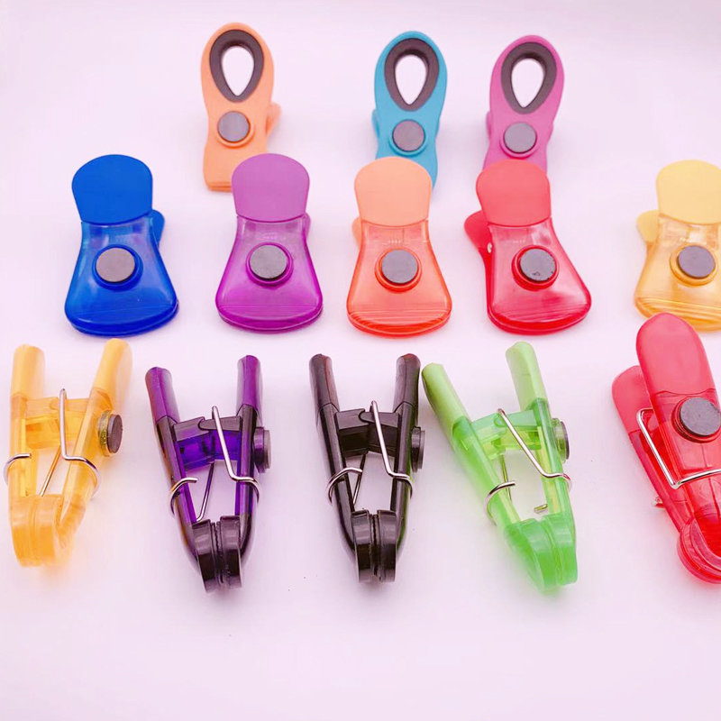 Aimant Neodymium Reflex Magnet Chip Clips Magnetic / Plastic Magnetic Chip Bag Clip with Magnet