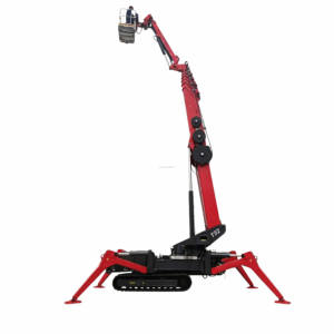 Piattaforma di Lavoro Aerea Articolata Cingolata All-Terrain Spider con Braccio Telescopico Elettroidraulico - Product Image 3