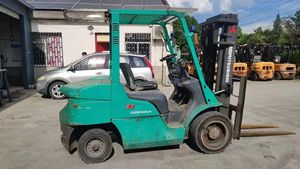 Carretilla elevadora Mitsubishi usada de alta calidad con motor diésel 1 año de garantía Capacidad todoterreno-Equipo de maquinaria de bajo precio - Product Image 3