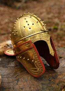 Casco Estilo Centurión Romano Hecho a Mano, Adorno Metálico Decorativo para Eventos Culturales, Espectáculos y Decoración del Hogar - Product Image 2