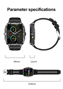 Nuovo Smartwatch ZW59 alla Moda con Monitoraggio della Frequenza Cardiaca, Chiamate, Modalità Multi-Sport e Torcia - Product Image 4