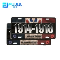 Placa de Matrícula de Aluminio Oculta, Anti-Licencia, con Logotipo Personalizado, Placa Metálica con Número de Matrícula