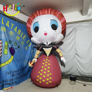 Personnage gonflable de la Reine Cœur rouge de <span class=keywords><strong>Alice</strong></span> <span class=keywords><strong>au</strong></span> <span class=keywords><strong>pays</strong></span> <span class=keywords><strong>des</strong></span> <span class=keywords><strong>merveilles</strong></span> - Product Image 4