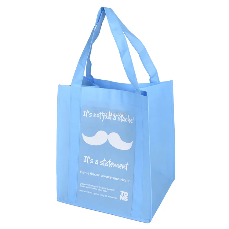 Bolsa Нетканые пользовательские многоразовые сумки для покупок в супермаркете с логотипами