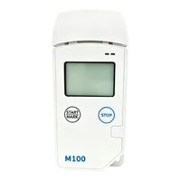 Potmagic M100, Registrador de Temperatura USB Multiusos con Pantalla LCD, Informe en PDF, Plástico, 32000 Puntos