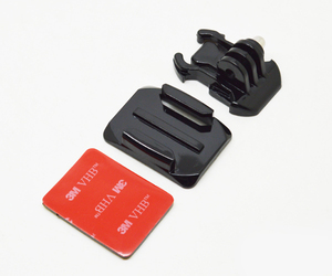 アクションカメラアクセサリー オートバイヘルメットブラケット 粘着マウント GoPro Hero 13 12 11 10 9 8 7 Insta360 X5 X4 X3 DJI Osmo 6対応 - Product Image 6