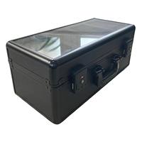 Boîte de rangement en aluminium pour cartes gradées, étui pour toploaders, boîte de présentation pour cartes de sport avec prix promotionnel