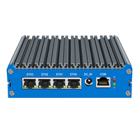 Routeur MINI PC BKHD Soft Routing G48S 4Lan 2.5G Intel N100 N150 DDR5 sans ventilateur, routeur domestique, pare-feu, Pfsense, Centos, Ubuntu, 4G/WIFI/BT