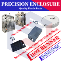 Servicio Integral de Fabricación de Moldes de Inyección para Cubiertas de Baterías de Robots Aspiradores Personalizados y Fabricación de Piezas de Plástico de Precisión