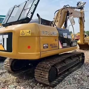 Excavadora de cadenas usada CAT 320D, de segunda mano, marca original estadounidense, 20 toneladas, excavadora de cadenas de tamaño mediano, excavadora usada. - Product Image 3