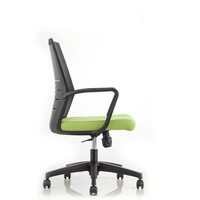 Chaise pivotante en maille à dossier moyen, fauteuil de bureau ergonomique et pivotant, réglable, fabriqué en chine