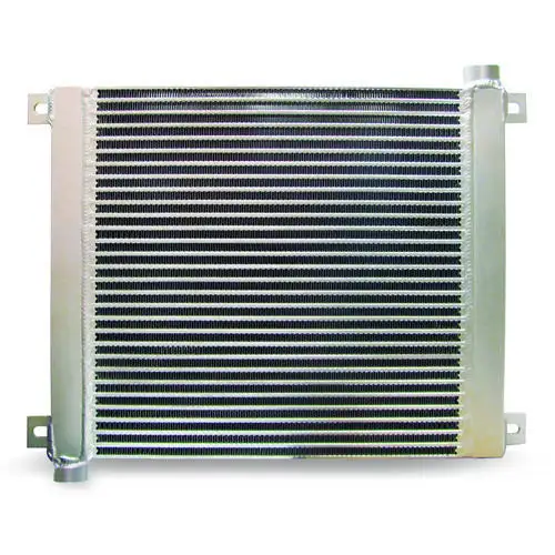 Enfriador de aceite/aire OEM de alto rendimiento, aleta de placa de aluminio hidráulica, intercambiador de calor del motor, Gas y aire, Ce sostenible