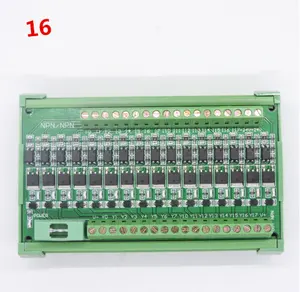 16 Kênh PLC Board Khuếch Đại Cách Ly Bảo Vệ Bảng Tấm Đầu Vào NPN Đầu Ra NPN