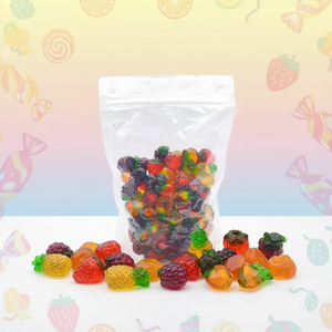 Bonbons Gélifiés en Gros OEM en Forme de Fruits 3D, Assortiment de Saveurs Fruitées, Bonbons Mous pour Cadeaux de Fête d'Anniversaire pour Enfants - Product Image 4