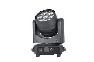 Projecteur de scène LED DMX à tête mobile 7x40 RGBW Zoom Wash 4-en-1 pour DJ - Product Image 2