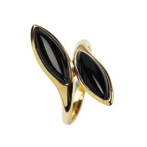 Bague personnalisée en argent 925 avec cristaux de strass et pierres précieuses, électroplaquée, artisanat italien, style vintage, pour femme, anniversaire - Product Image 1