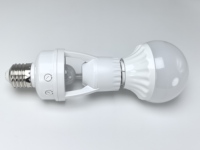 Adaptateur de douille d'ampoule, détecteur de mouvement infrarouge, support de lampe LED E27, détecteur de mouvement PIR, support de douille avec capteur de lumière photocellule
