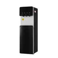 Distributeur d'eau vertical à chargement par le bas, chaud et froid, avec système de refroidissement par compresseur et verrouillage enfant