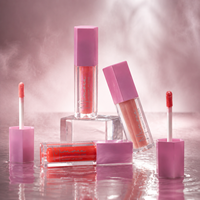 FAIRY LG45 Tubes de brillant à lèvres végétaliens hydratants et waterproof avec paillettes, personnalisables, vente en gros, en vrac, emballage de base pour marque privée