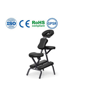 Chaise de massage multi-site en cuir PVC de luxe, portable, pour salon, chambre, extérieur, salle de sport, école, avec sac de transport - Product Image 1