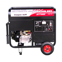 Moteur à essence 5,5 hp/7,5 cv, 7kw/6kw, moteur à JET électrique
