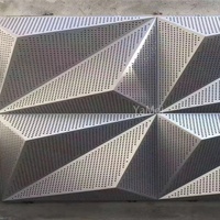 Panneaux de bardage extérieur en aluminium au design moderne, épaisseur 1,5/3,0 mm, étanches, garantie 5 ans pour villas
