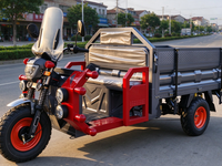 Tricycle électrique de fret chinois 1800W avec essieu arrière à 180 vitesses et moteur à aimant permanent