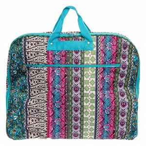 Échantillon gratuit : Sac de voyage opulent pour vêtements, sac à costume en tissu Oxford avec poignées et housse pliable pour robe. - Product Image 5